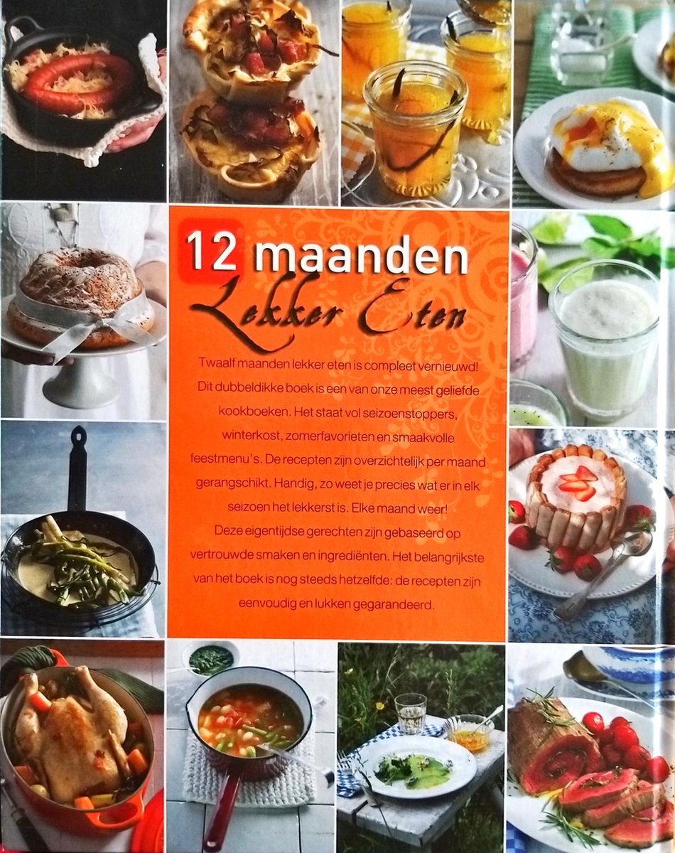 12 Maanden - Lekker Eten, Albert Heijn | 8710400538387 | Boeken | bol.com