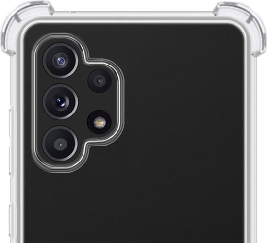 Coque Samsung Galaxy A13 4G Transparente Housse Antichoc avec Protecteur d'Ecran