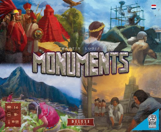 Thumbnail van een extra afbeelding van het spel Monuments Deluxe Bordspel - Nederlands