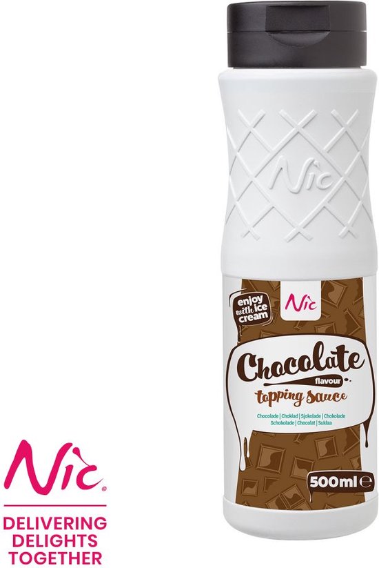 Frusco | Topping | Chocolade | 500ml