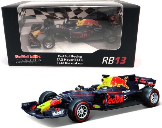Red Bull Racing TAG Heuer RB13 Die-Cast Auto 1:43 | bol.com