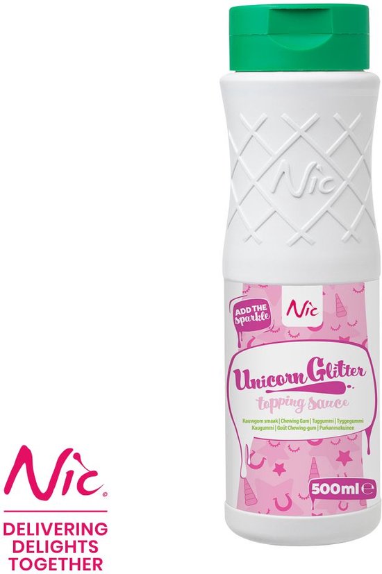 Foto: Frusco topping unicorn glitter 500ml 