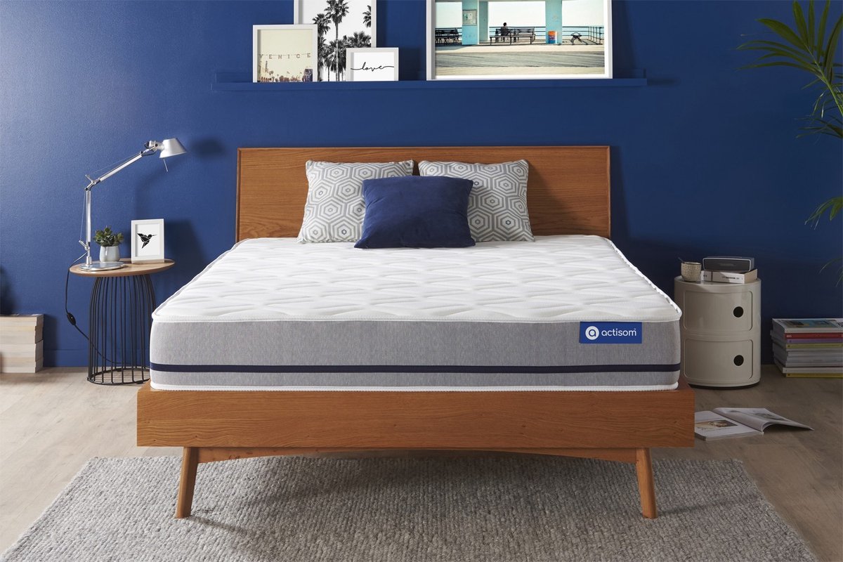 Actiflex soft matras 180x220cm , Pocketveren , Vrij stevig, 3 comfortzones