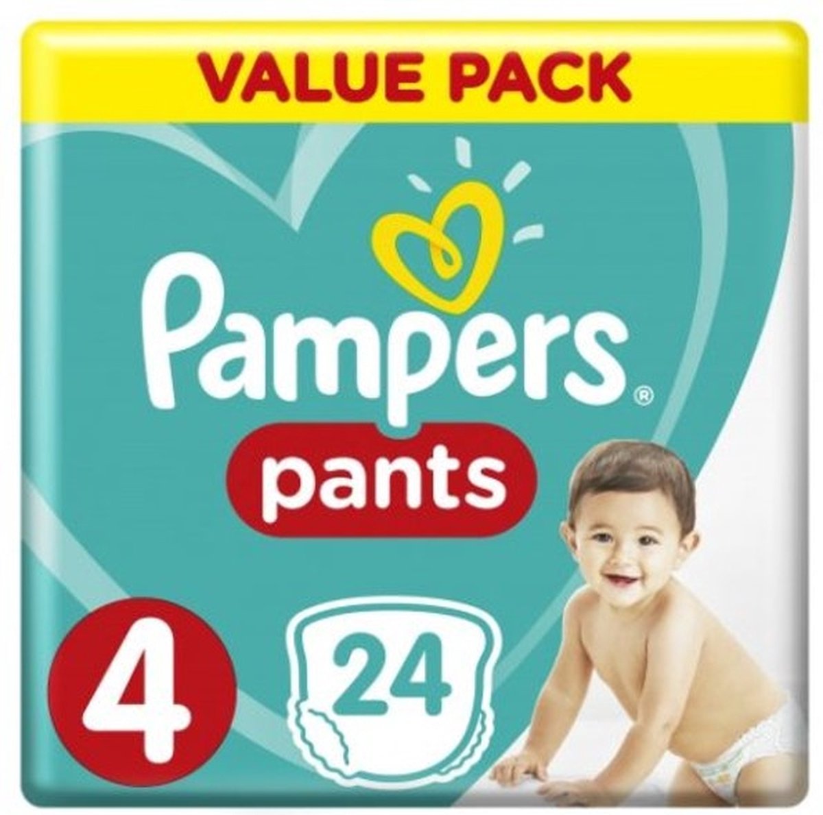 Goedkoopste Pampers Baby Dry Pants Maat 4 - 24 Luierbroekjes ( 9kg - 14 kg
