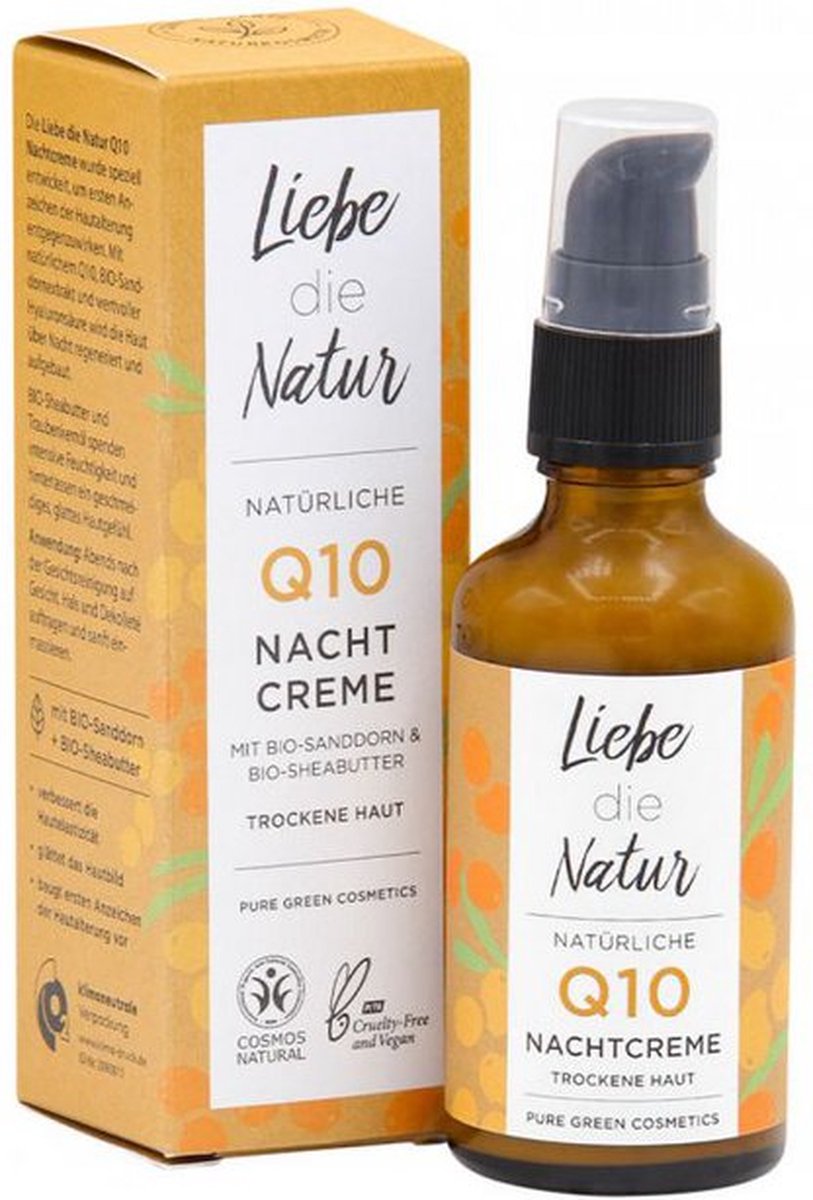 Liebe die Natur - Nachtcrème Q10