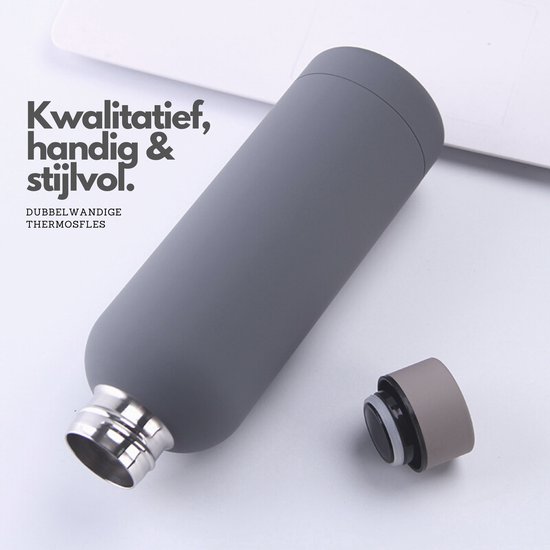 Isoleerfles rvs 500ml Point Virgule - Marians Kookwereld