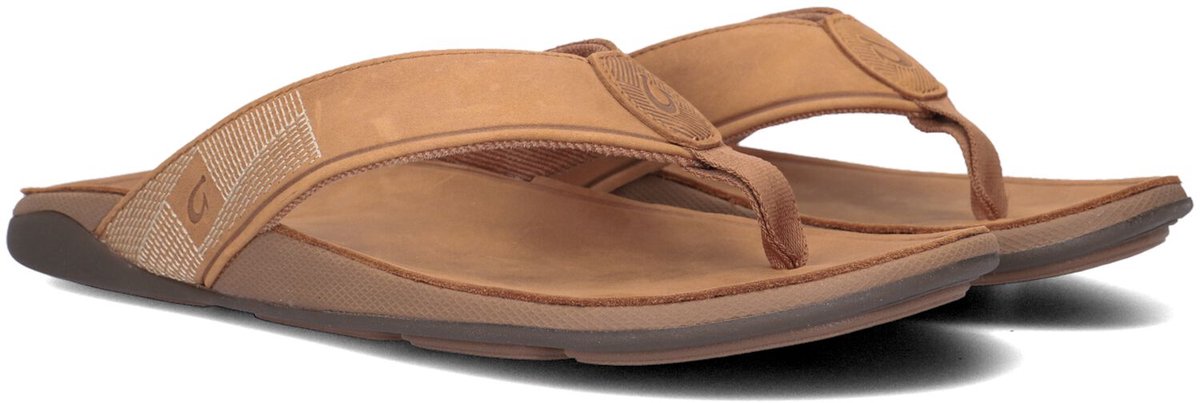 Olukai Tuahine Slippers - Heren - Bruin - Maat 41