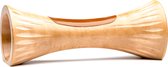 Mangobeat, natuurlijk houten luidspreker. Type Zon, kleur lichtbruin, 25 cm