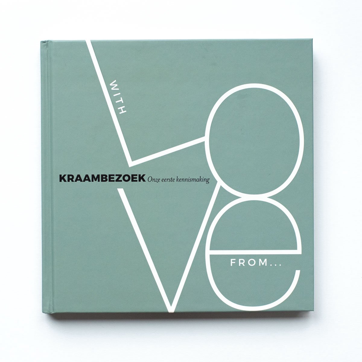 Kraambezoek boek - kraamvisite- invulboek - Kraamboek