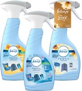 Febreze Textielverfrisser 3-Pack (Gouden orchidee/Lenor April Fresh/Zomerbriesje)