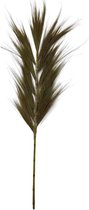 Oneiro’s Luxe Droogbloemen Grass plume nature 38x1x118cm Gold – hotel chique - binnen - accessoires - decoratie – bloemen – mat – glans – industrieel