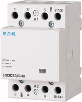 Eaton Z-SCH230/63-04 Installatiezekeringautomaat Nominale spanning: 230 V, 240 V Schakelstroom (max.): 63 A 4x NC 1 stu