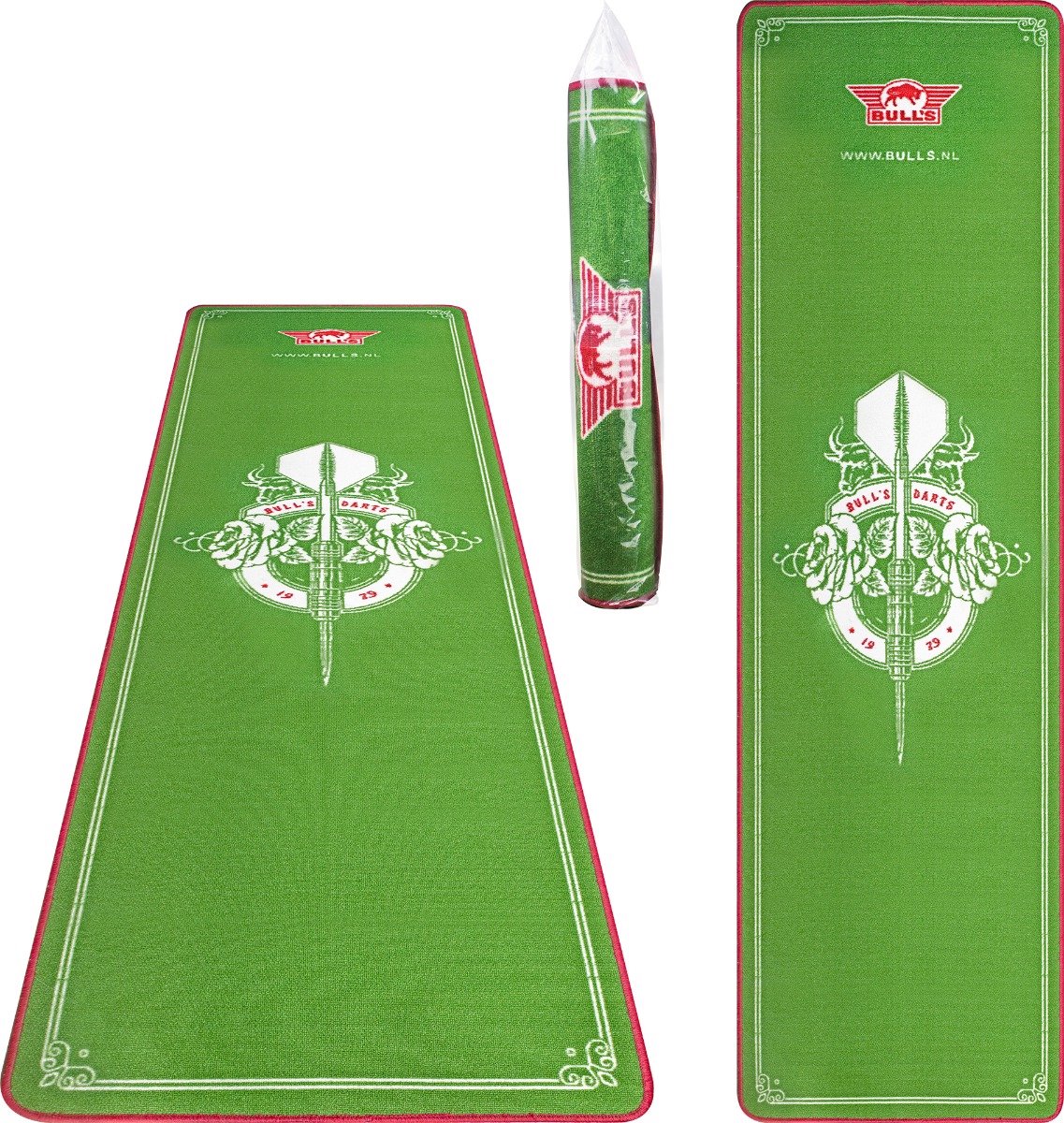 Bulls Carpet Mat Green 241x67 cm