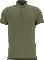 Tommy Hilfiger 1985 Slim Fit polo - groen - Army Green -  Maat: S