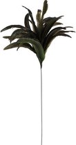Oneiro’s Luxe Droogbloemen Veren 30cm op metalen draad groen 75cm – hotel chique - binnen - accessoires - decoratie – bloemen – mat – glans – industrieel