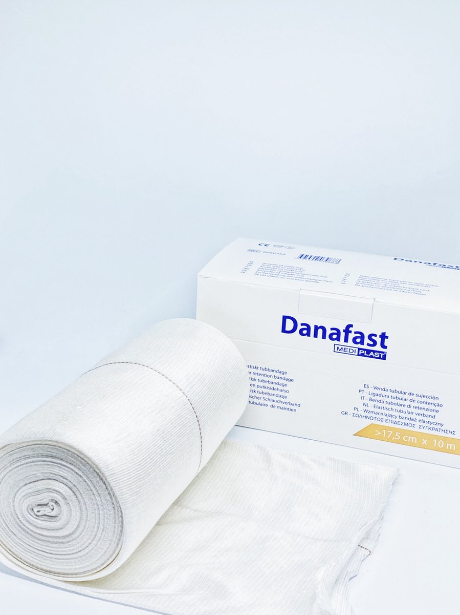 Goedkoopste Danafast Buisverband Single-way stretch 18cm x 10m - Bovenlichaam