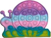 Pop IT - Slak - Regenboog - Pop it fidget toy goedkoop