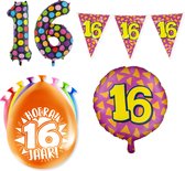 16 jaar Verjaardag Versiering Happy Party M