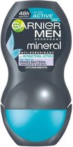 Garnier Men Pure Active 48h Anti Transpirant Roll On Deodorant - Deo Roller -  Deodorant Man