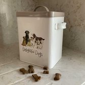 Alex Clark Dog Food storage Tin ~ Voorraad blik Hondenvoer