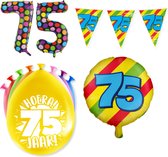 75 jaar Verjaardag Versiering Happy Party M
