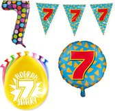 7 jaar Verjaardag Versiering Happy Party M