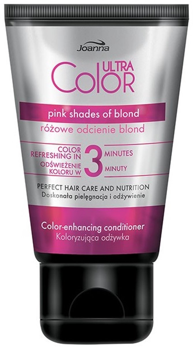 Joanna - Ultra Color coloring Conditioner Pink Shades Blond 100G