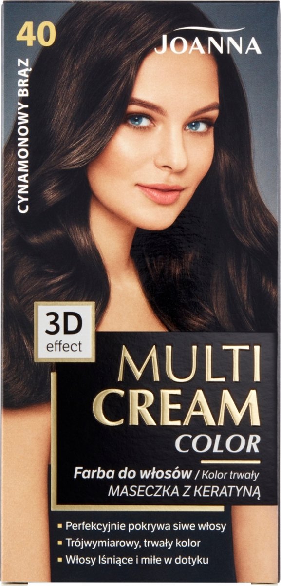 Joanna - Multi Cream Color Hair Dye 40 Cinnamon Bronze