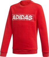 adidas Performance Yb Sid Br Crew2 Sweat-shirt Enfants , rouge 5/6 ans oTUd