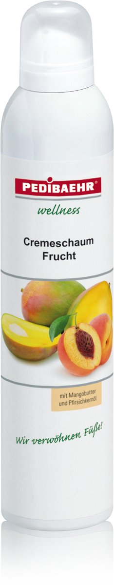 PEDIBAEHR - Crèmeschuim - Mango-Perzik - 10982 - 300 ml - Wellness - Vegan -