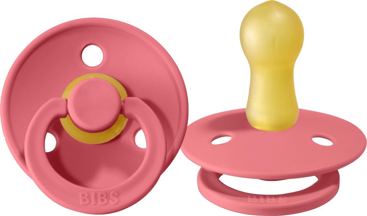 BIBS Fopspeen - Maat 2 (6-18 maanden) - Coral BIBS Fopspeen - Maat 2 (6-18 maanden) - Coral