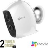 Ezviz Beveiligingscamera - Wifi Camera C3A - Full HD - 7.5m Nachtzicht - Batterij - Speaker - SD-Kaart Slot - Draadloos - Gratis App