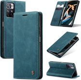 Xiaomi Poco M4 Pro 5G hoesje - Wallet Case - Blauw - Caseme