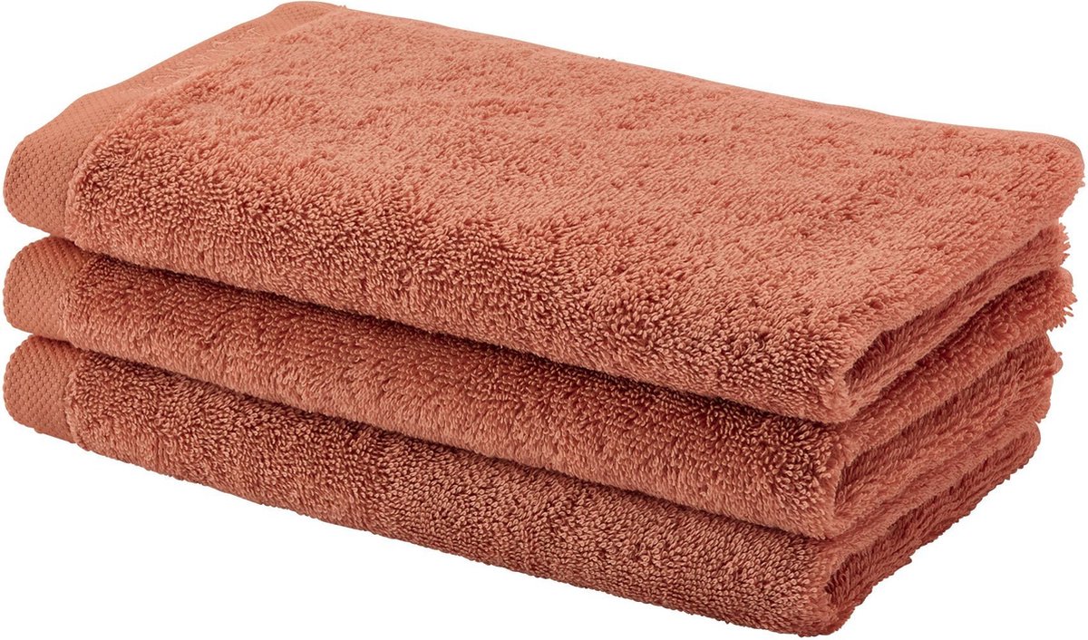 Aquanova gastendoek London - 30x50 cm - Set van 6 - Apricot