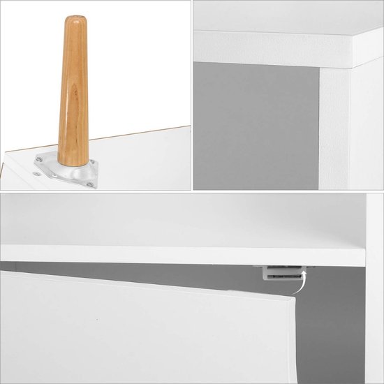 Hzuaneri boekenkast, smalle boekenplank, industriële hoekplank, opbergorganizer, slanke plankenkast voor thuiskantoor, woonkamer, slaapkamer, keuken, 7-laags rustiek bruin en zwart BC24801B