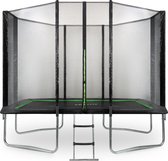 Bol.com VirtuFit Rechthoekige Trampoline met Veiligheidsnet - Zwart - 244 x 366 cm aanbieding