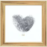 Cadre photo Deknudt Frames - Or classique - Dimensions de la photo: 15x15 cm