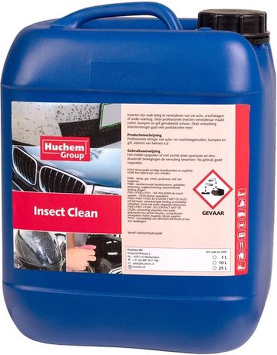 HG Detergente Per Insetti 0,5L - Rimuove Insetti Disidratati Da Carrozzeria, Moto, Caschi - Sicuro Per La Vernice