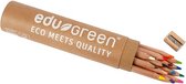 Edugreen Jumbo Kleurpotloden, diverse kleuren, vulling 5 mm, 13 stuk/ 1 doos