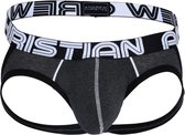 Andrew Christian Show-It Retro Pop Comfort Jock Grijs - MAAT S - Heren Ondergoed - Jockstrap voor Man - Mannen Jock