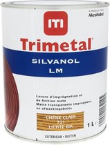 Trimetal Silvanol LM - Matte Transparante impregneer en afwerkingsbeits - 721 Lichte Eik - 1 L