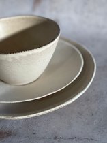 Portugees servies - dinerbord - keramiek - set van 4 - 28 cm rond