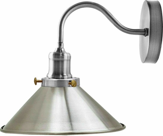 Vintage Industriële Wandsconce, Indoor LED Lang Wandlicht, Creatieve