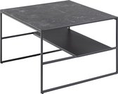 Smuk Salontafel 70 cm Finja Marmer Zwart