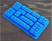 Siliconen Mal lego blokjes - Klein chocolade / ijs vormpjes bakken speelgoed 15 x 9 cm