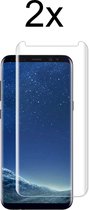 Samsung S8 Plus Screenprotector UV - Beschermglas Samsung Galaxy S8 Plus Screen Protector Glas - 2 stuks
