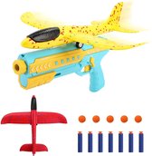 BJoy Vliegtuig Speelgoedvoertuig Katapult 4 in 1  Blaster