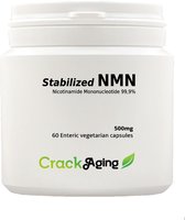 NMN 500mg per capsule 99,9%, 60 Maagzuurbestendige capsules