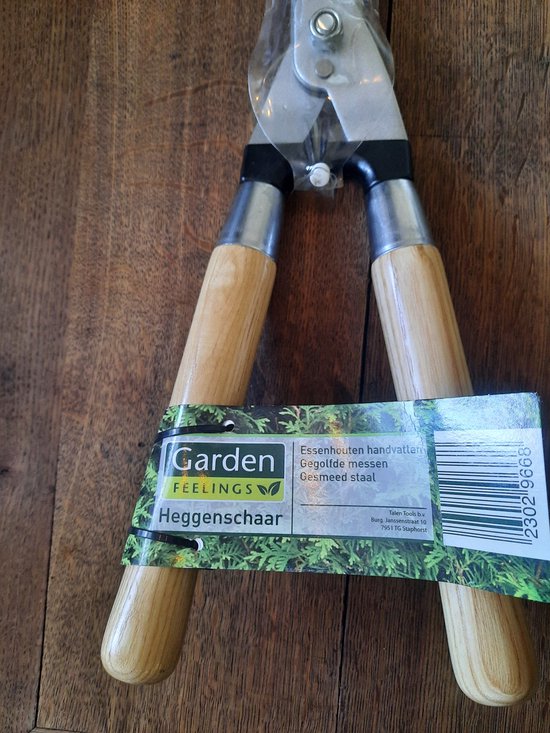 Vast en zeker Zegenen enz Garden Feelings - heggenschaar - Talen Tools - 25 cm - Essenhouten  handtvaten -... | bol.com