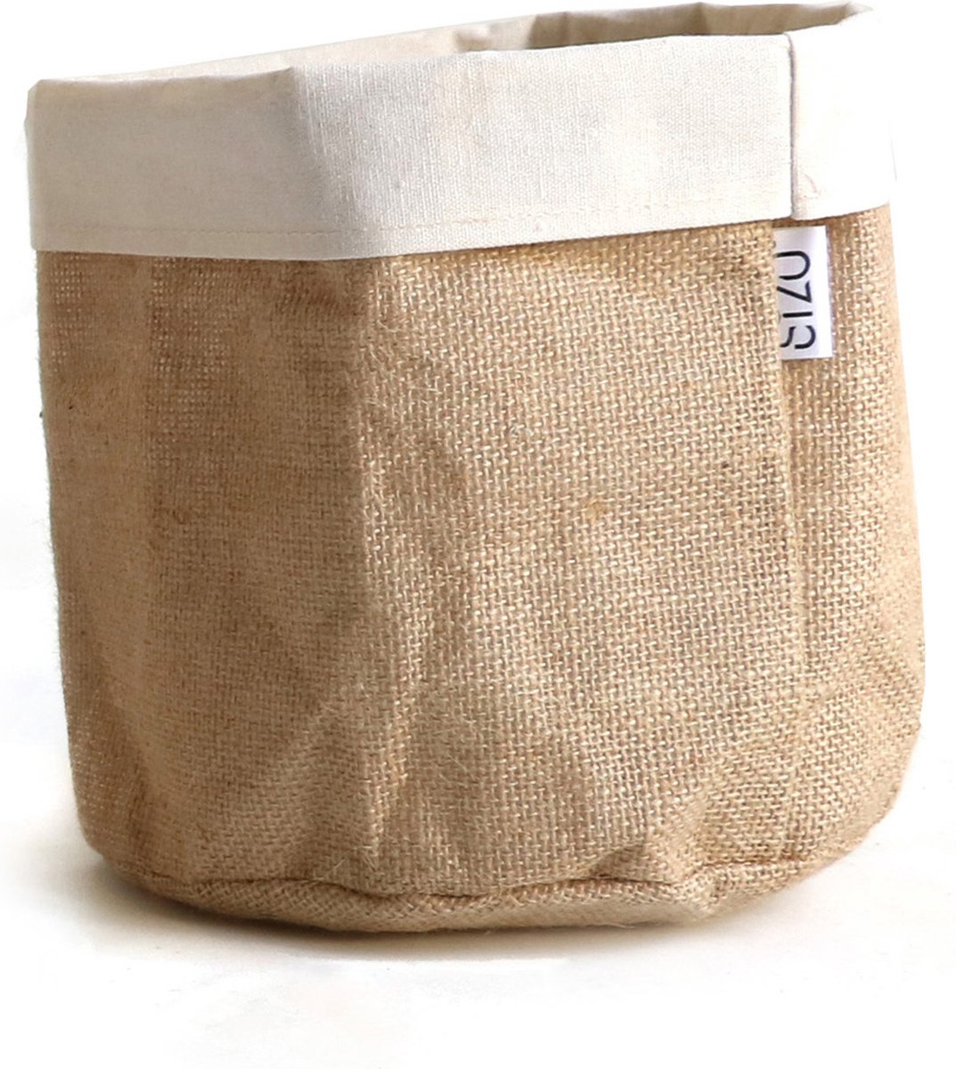 Sizo Bag - Plantenzak - Paper Bag - Jute Wit Ø20CM